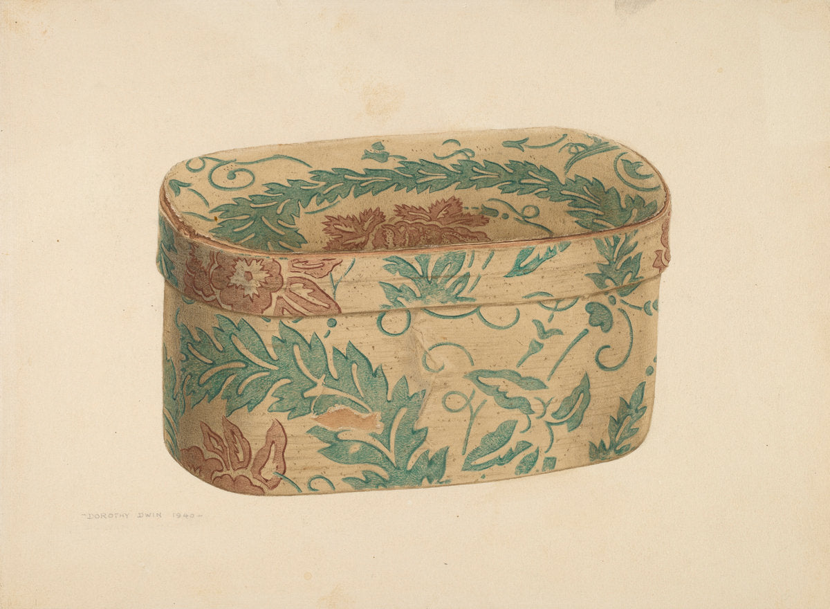 Bandbox by Dorothy Dwin (American, active c. 1935), 16X12"(A3)Poster Print