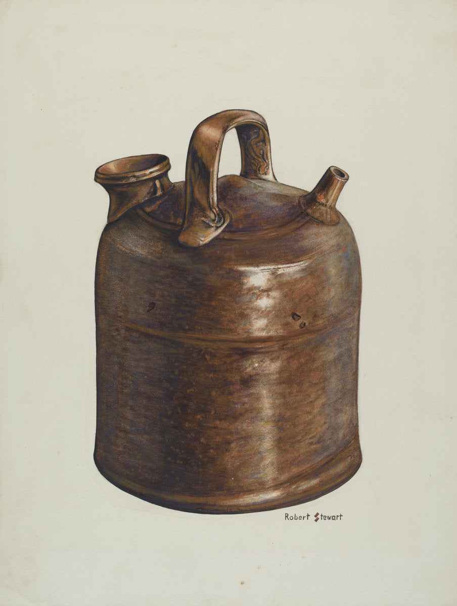 Field Jug by Robert Stewart (American, active c. 1935), 16X12"(A3)Poster Print