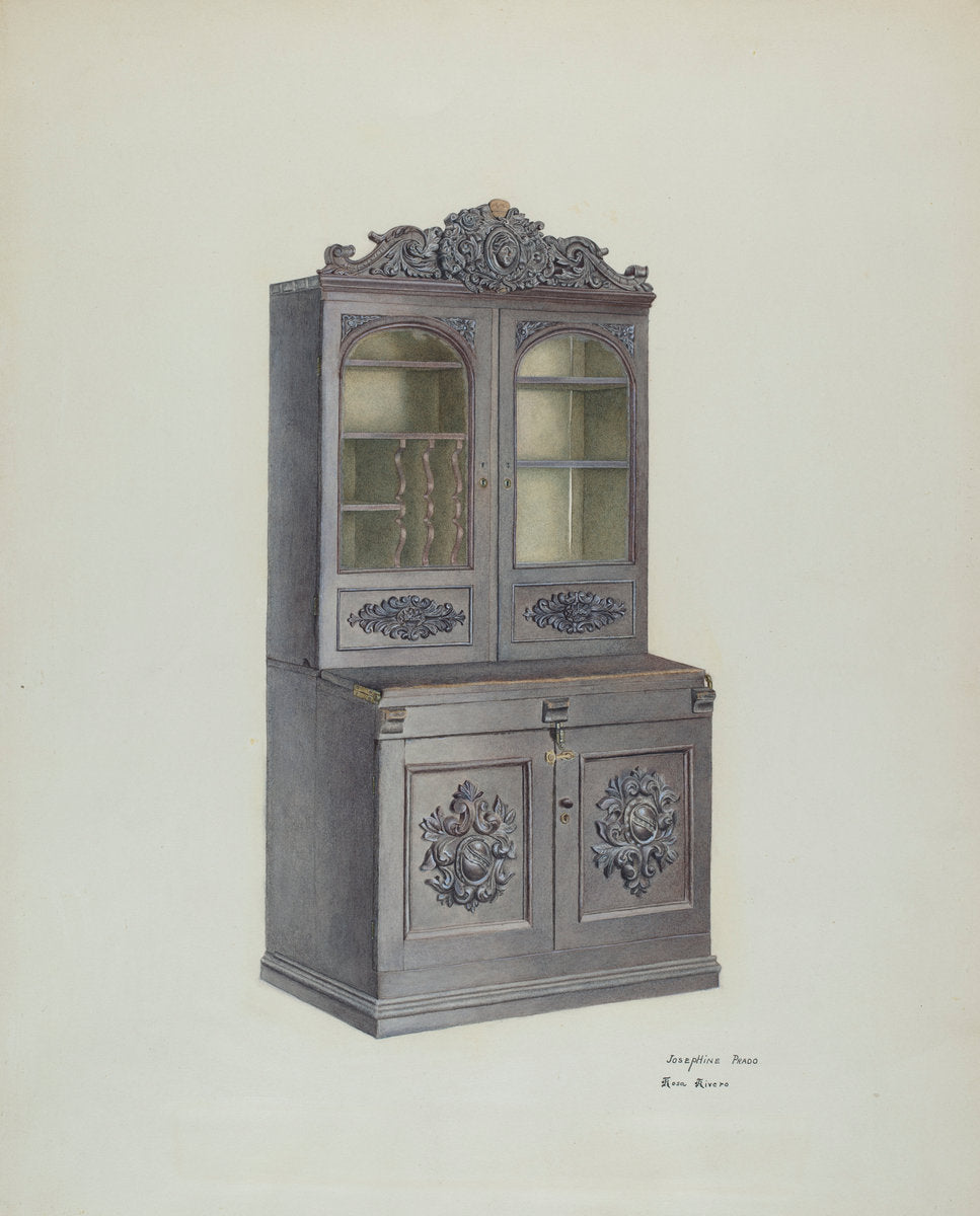 Secretary by Josephine Prado and Rosa Rivero (American, active c. 1935), 16X12"(A3)Poster Print