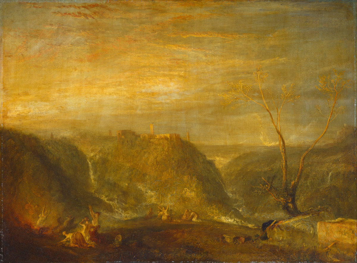 The Rape of Proserpine by Joseph Mallord William Turner (British, 1775 - 1851), 16X12"(A3)Poster Print