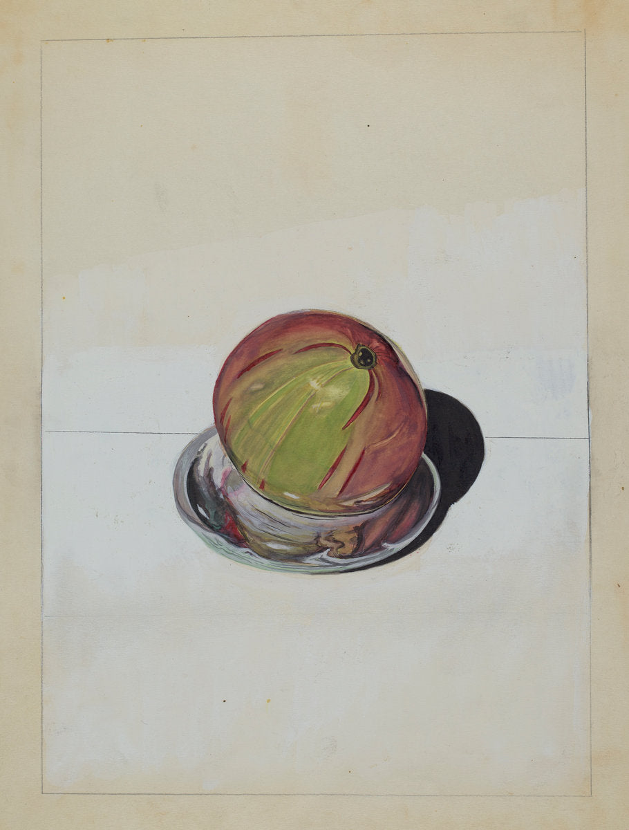 Paperweight by Gertrude Lemberg (American, active c. 1935), 16X12"(A3)Poster Print