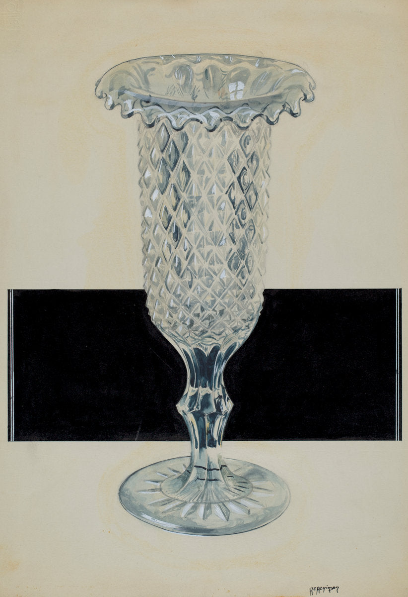 Celery Holder by Ralph Atkinson (American, active c. 1935), 16X12"(A3)Poster Print