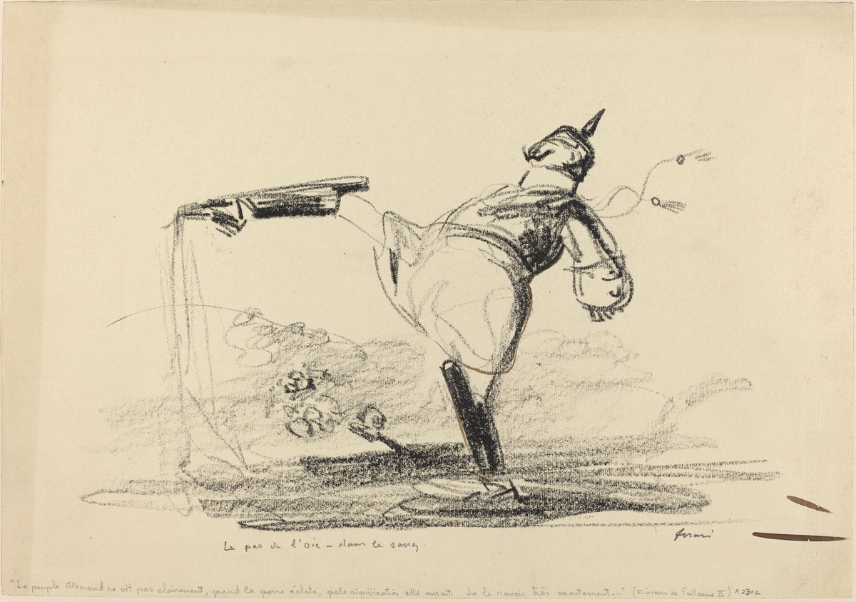 Le pas de l'oie - dans le sang by Jean-Louis Forain (French, 1852 - 1931), 16X12"(A3)Poster Print