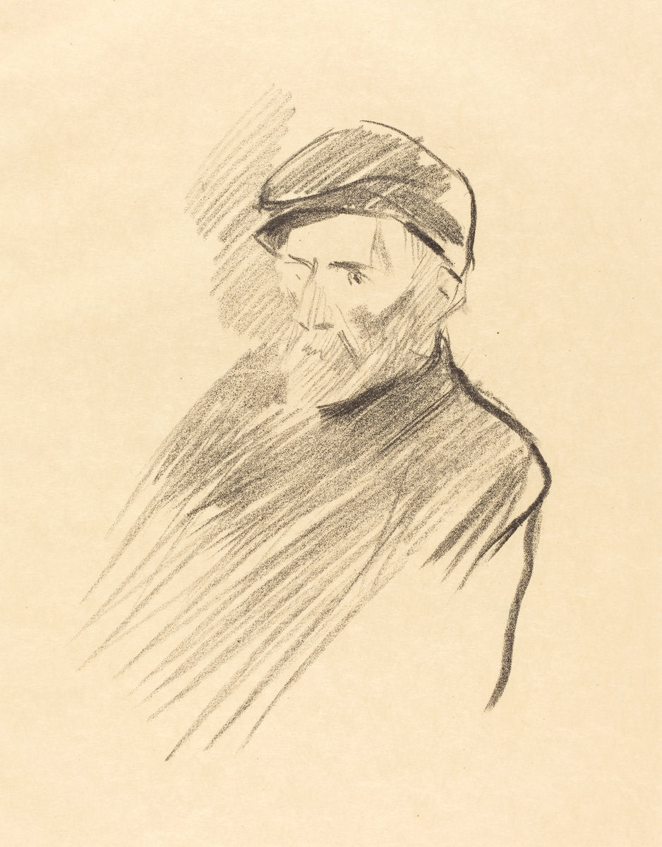 Renoir (first plate) by Jean-Louis Forain (French, 1852 - 1931), 16X12"(A3)Poster Print
