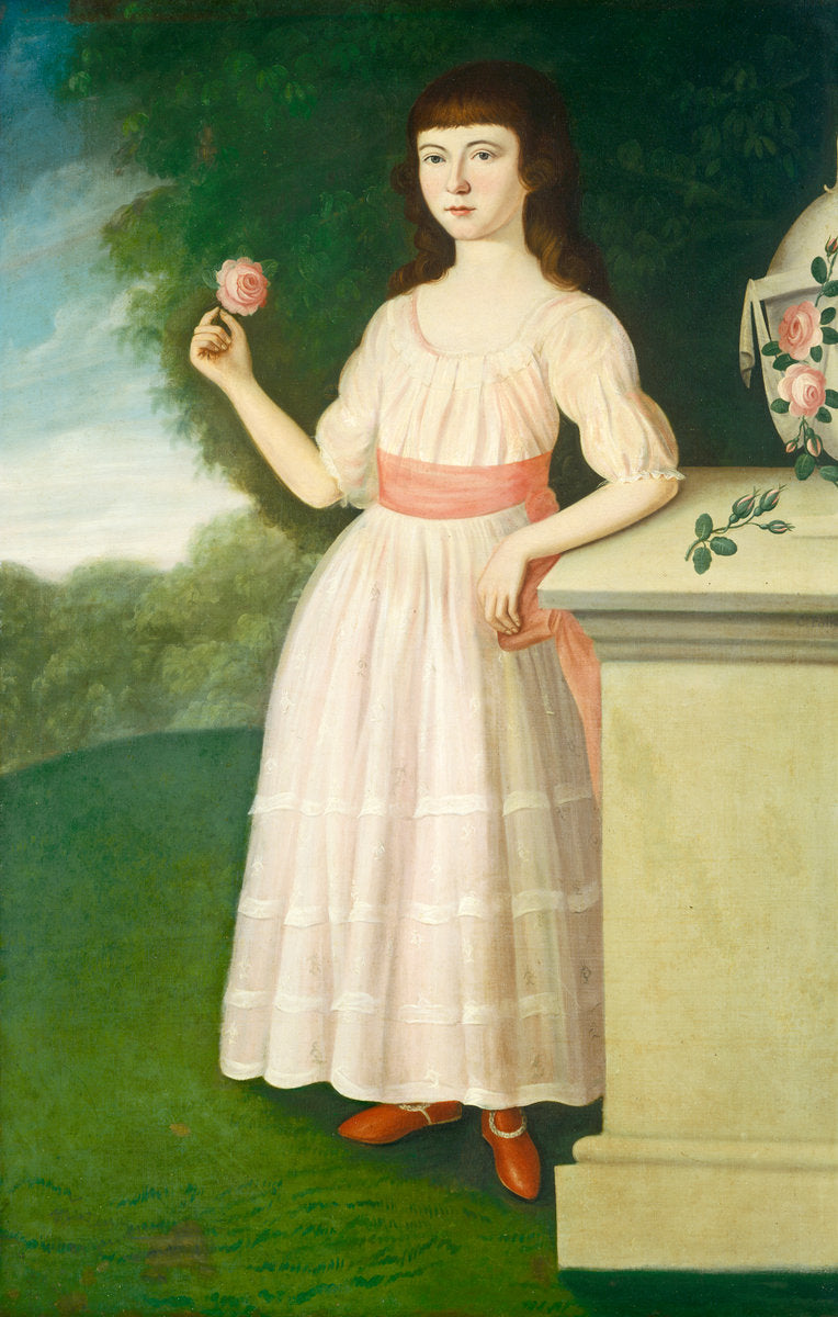 Anna Maria Cumpston by Charles Peale Polk (American, 1767 - 1822), 16X12"(A3)Poster Print