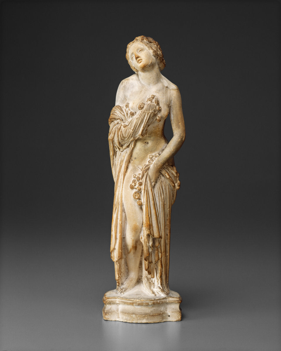 Chloris Caressed by Zephyr by Jean-Jacques Pradier (French, 1790 - 1852), 16X12"(A3)Poster Print