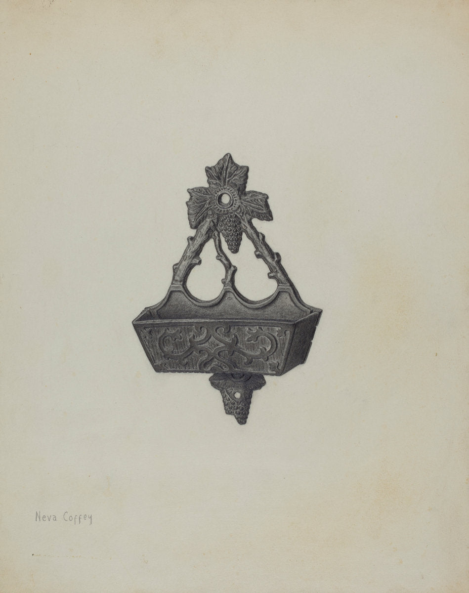 Match Safe by Neva Coffey (American, active c. 1935), 16X12"(A3)Poster Print