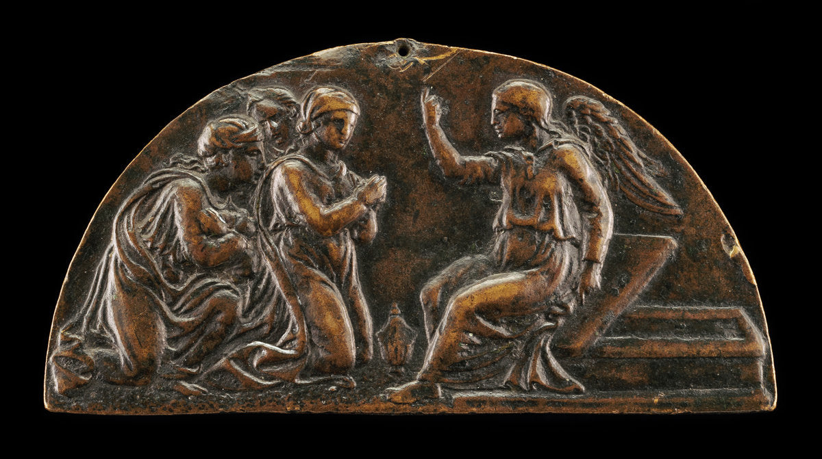 16th century by Italian 16th Century (The Holy Women at the Tomb), 16X12"(A3)Poster Print