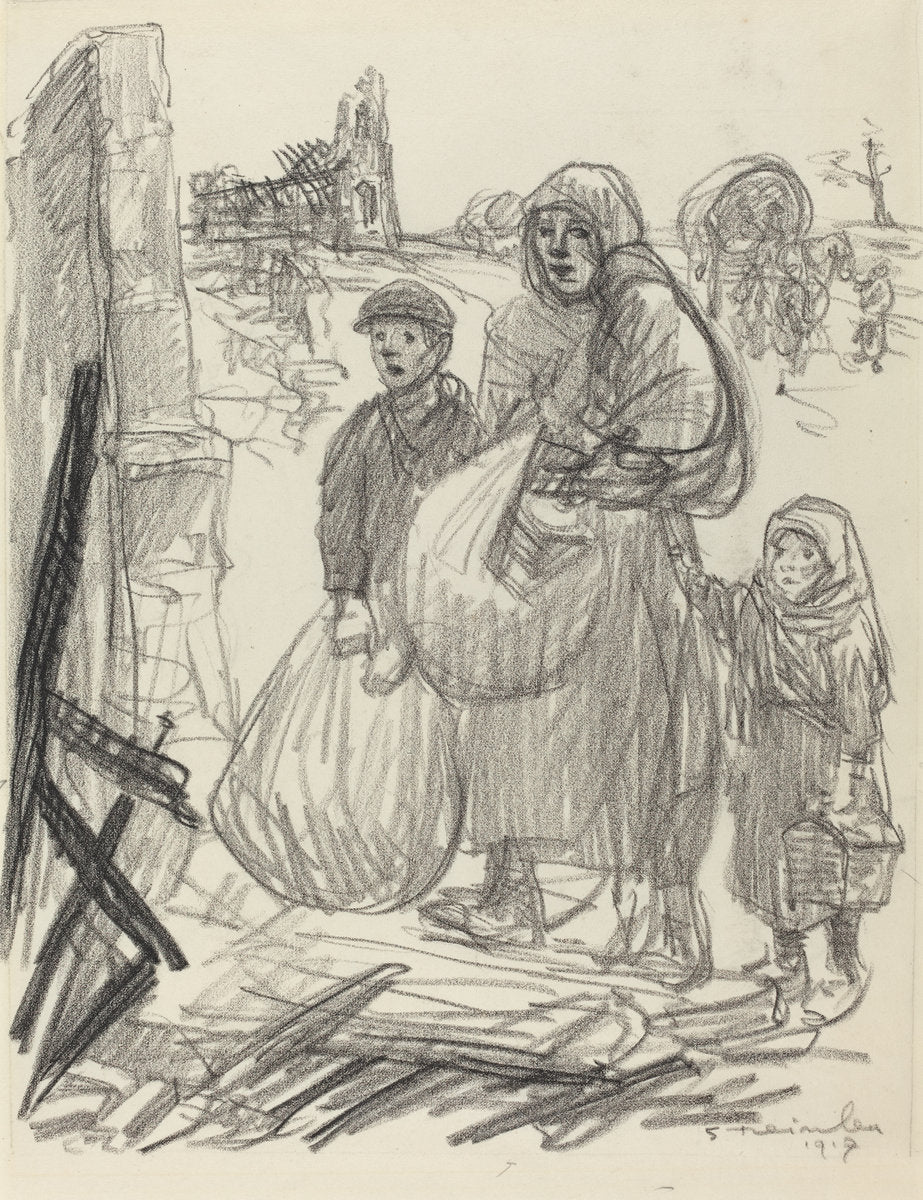C'est ici, chez nous! by Théophile Alexandre Steinlen (Swiss, 1859 - 1923), 16X12"(A3)Poster Print