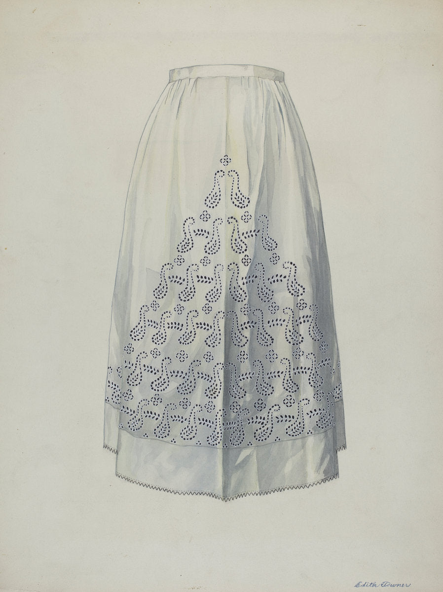 Petticoat by Edith Towner (American, active c. 1935), 16X12"(A3)Poster Print