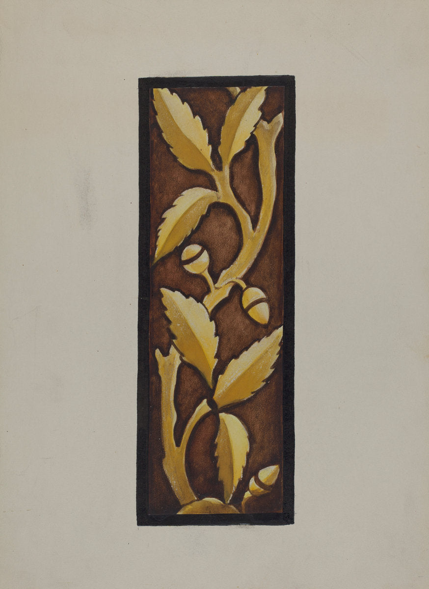 Painted Glass - Mariner's Church by James McLellan (American, active c. 1935), 16X12"(A3)Poster Print