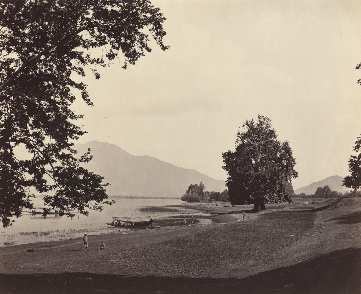 Kashmir Scene by Samuel Bourne (British, 1834 - 1912), 16X12"(A3)Poster Print