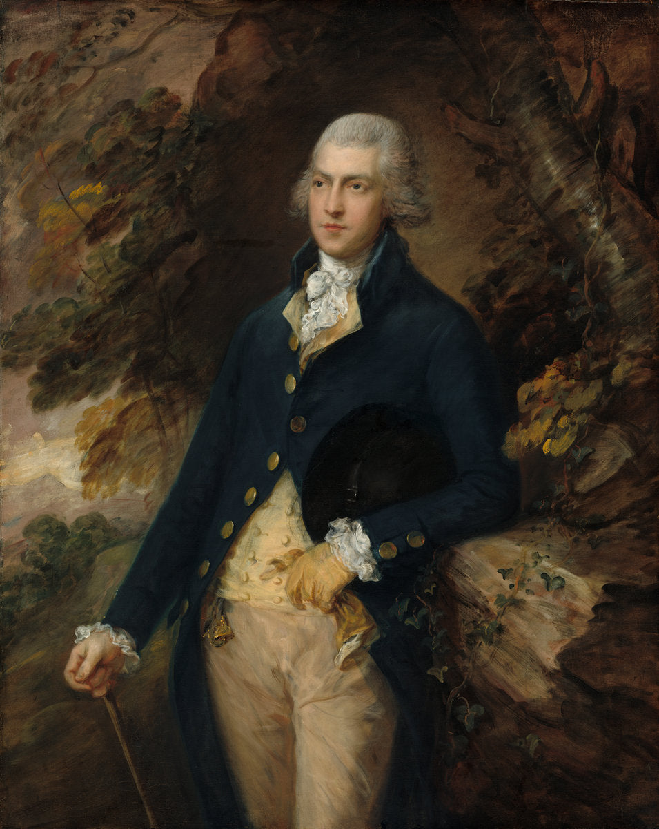 Francis Basset, Lord de Dunstanville by Thomas Gainsborough (British, 1727 - 1788), 16X12"(A3)Poster Print