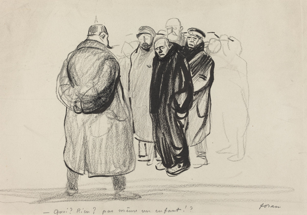 Bredouilles. l'Equipage d'un Zeppelin by Jean-Louis Forain (French, 1852 - 1931), 16X12"(A3)Poster Print