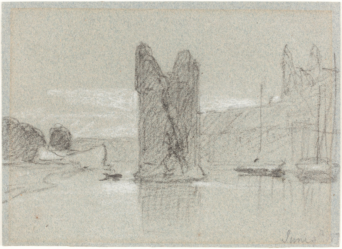 The Devil's Tower by John Sell Cotman (British, 1782 - 1842), 16X12"(A3)Poster Print