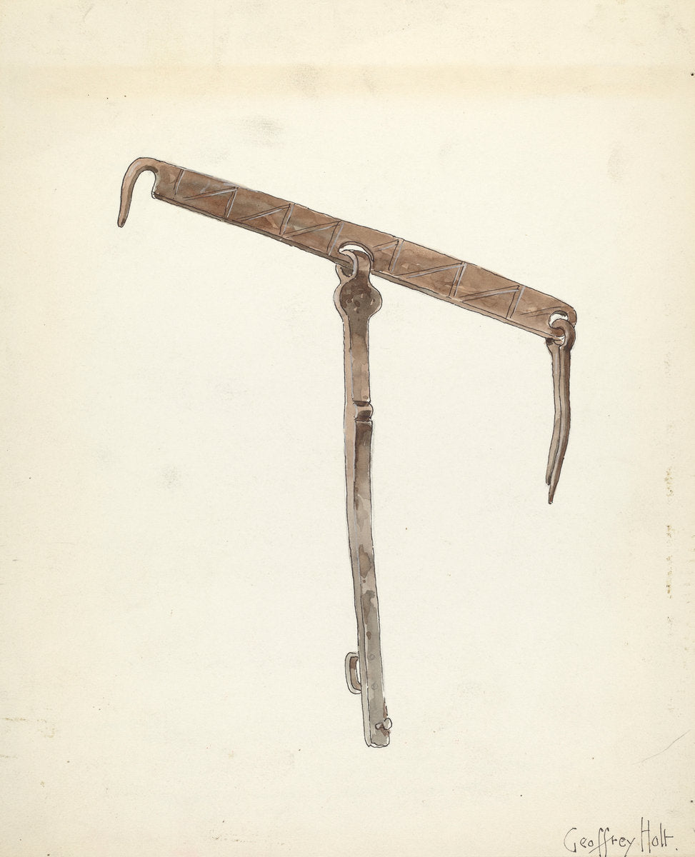 Hasp by Geoffrey Holt (American, active c. 1935), 16X12"(A3)Poster Print