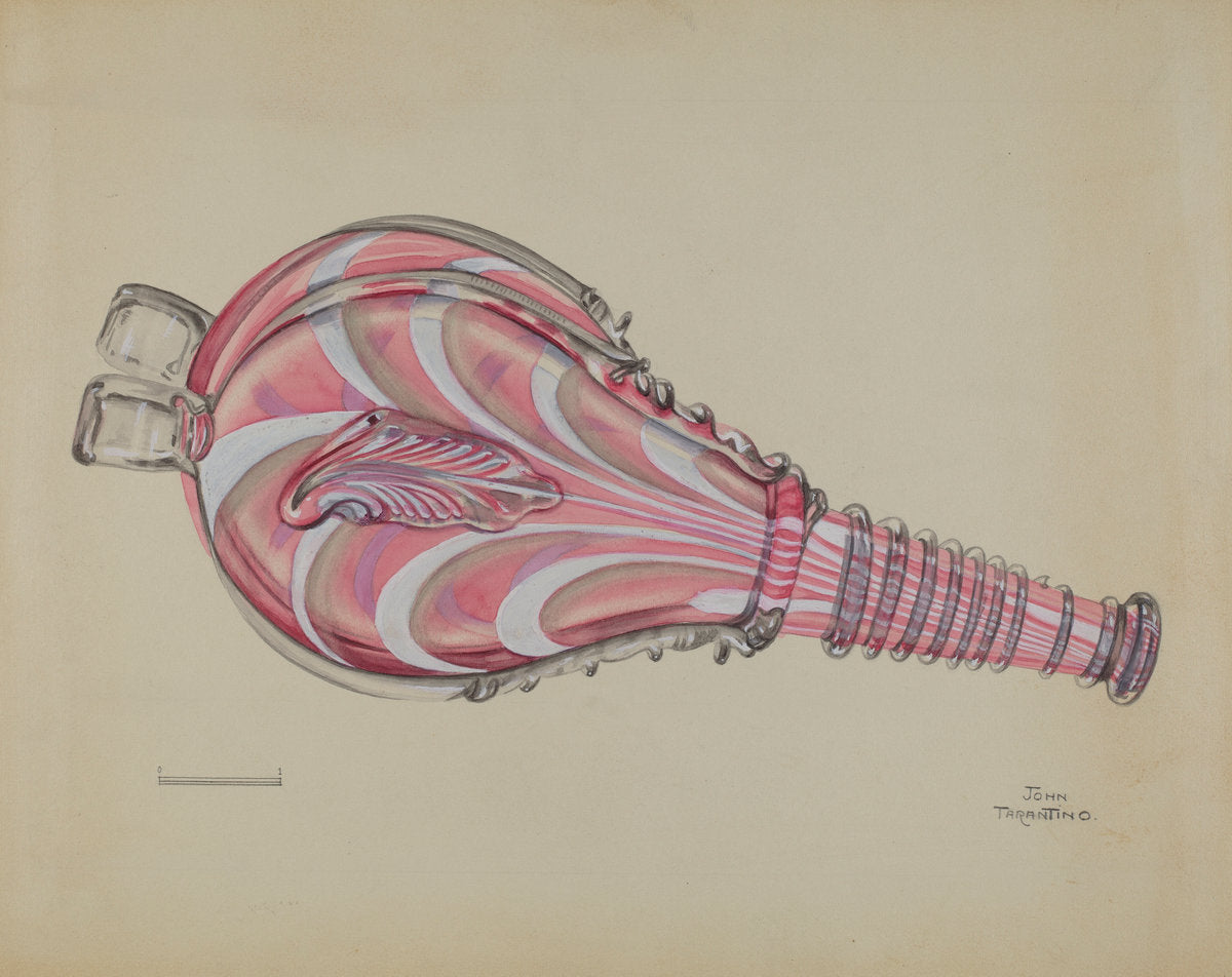 Bellows Bottle by John Tarantino (American, active c. 1935), 16X12"(A3)Poster Print