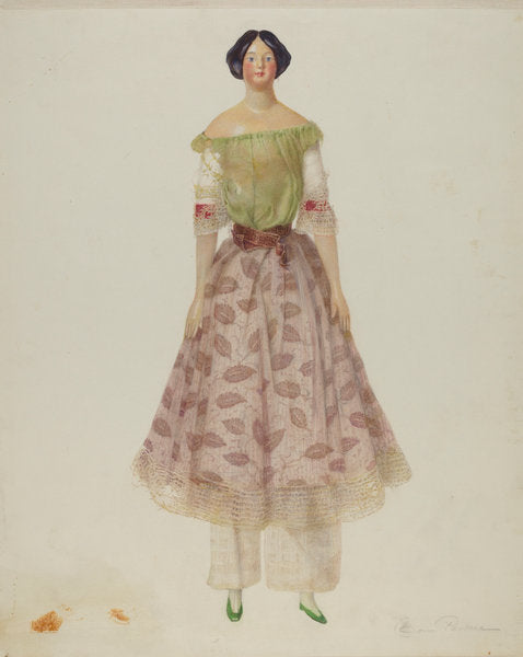Doll by Filippo Porreca (American, active c. 1935), 16X12"(A3)Poster Print