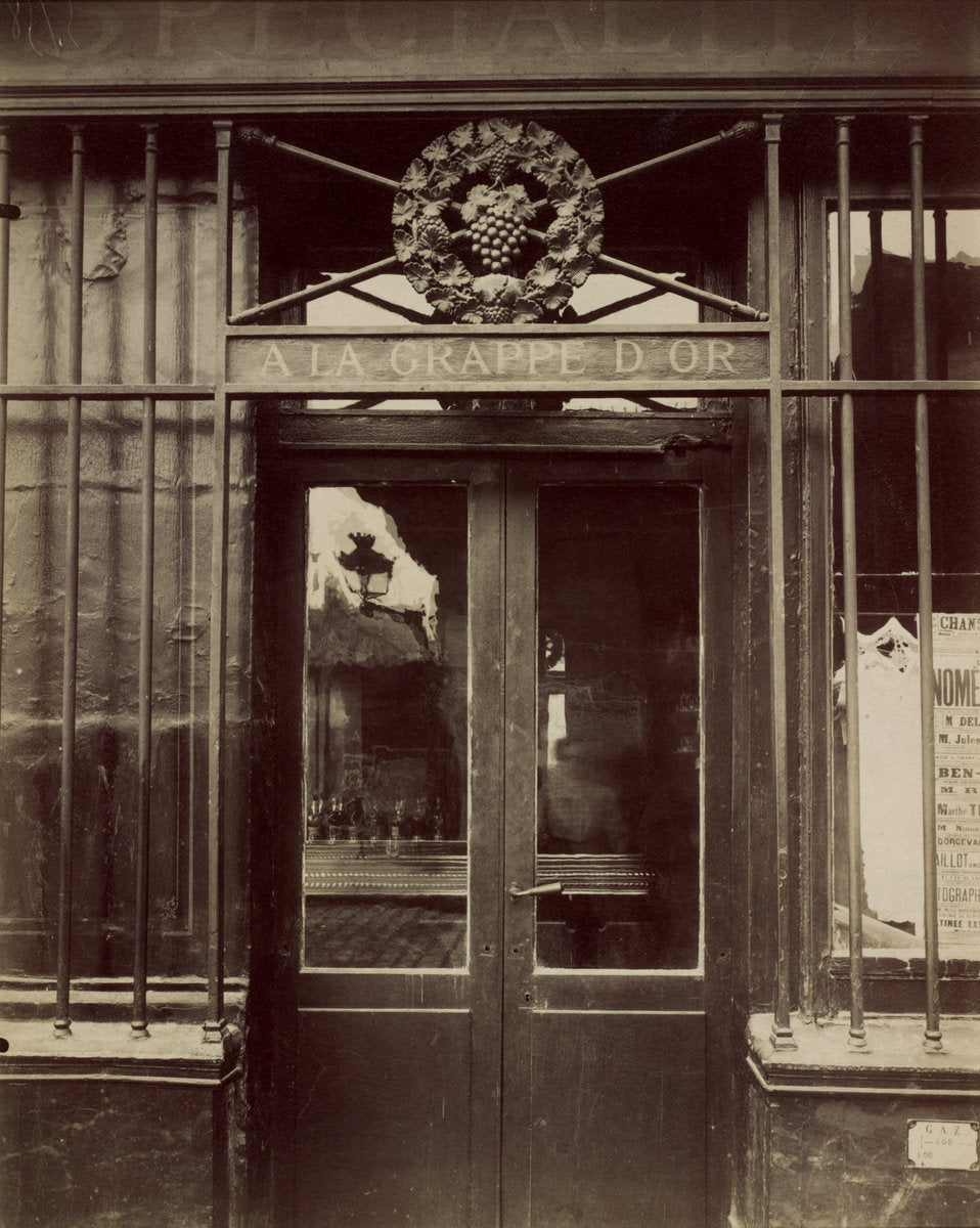 A la Grappe d'Or, 4 place d'Aligre by Eugène Atget (French, 1857 - 1927), 16X12"(A3)Poster Print