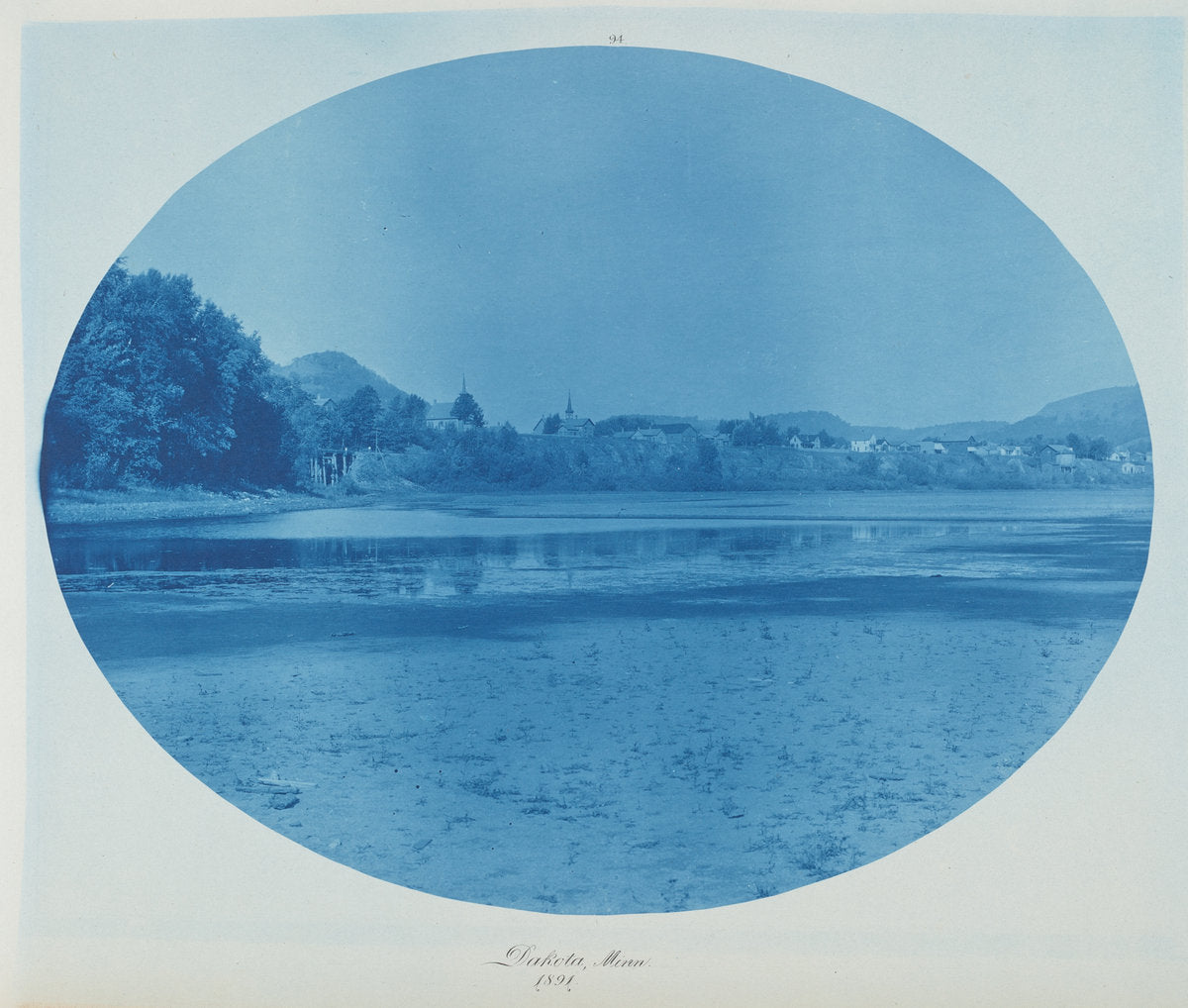 Dakota, Minn. by Henry Peter Bosse (American, 1844 - 1903), 16X12"(A3)Poster Print