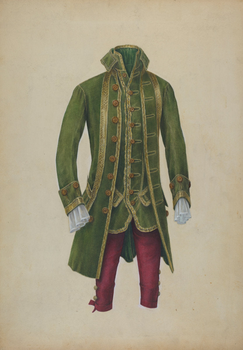 Boy's Suit by Henry De Wolfe (American, active c. 1935), 16X12"(A3)Poster Print