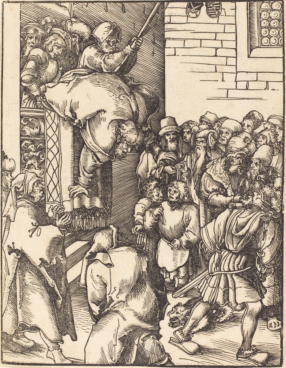 Saint James the Less by Lucas Cranach the Elder (German, 1472 - 1553), 16X12"(A3)Poster Print