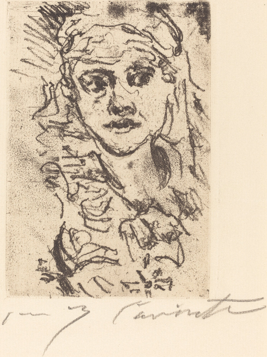 Henny Porten by Lovis Corinth (German, 1858 - 1925), 16X12"(A3)Poster Print