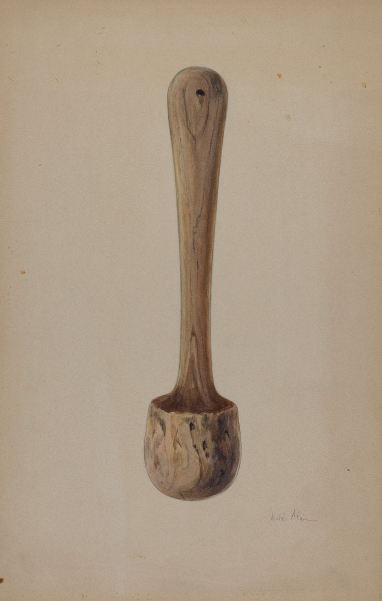 Potato Masher by Marie Alain (American, active c. 1935), 16X12"(A3)Poster Print