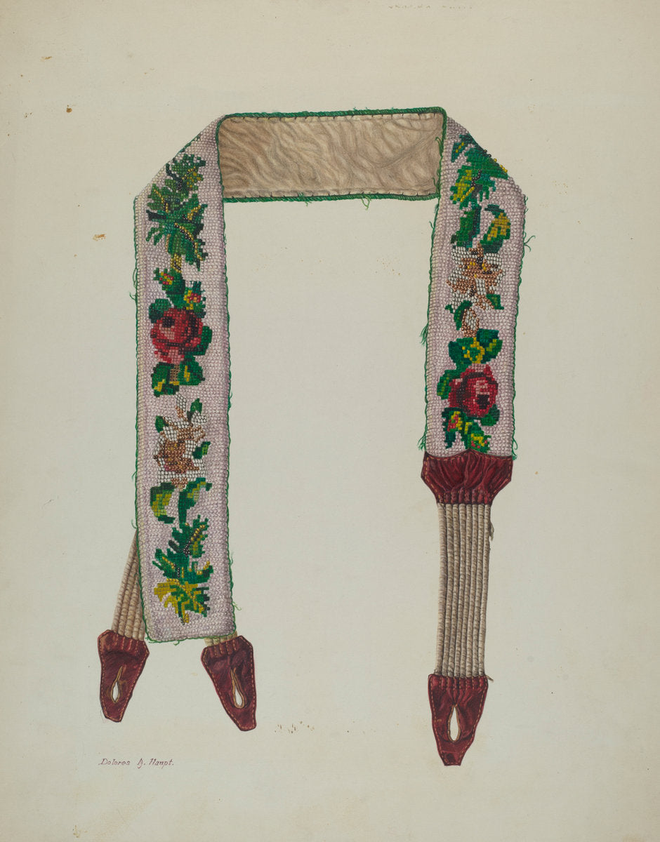Suspender by Dolores Haupt (American, active c. 1935), 16X12"(A3)Poster Print