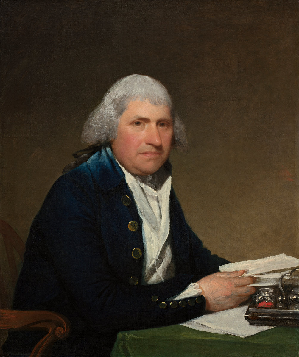 Richard Yates by Gilbert Stuart (American, 1755 - 1828), 16X12"(A3)Poster Print