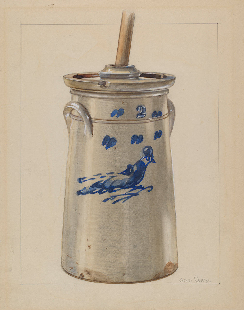 Churn by John Fisk (American, active c. 1935), 16X12"(A3)Poster Print