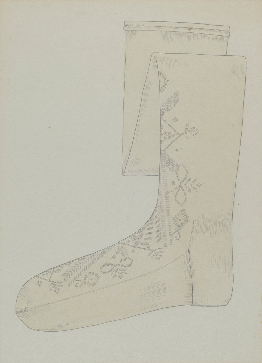 Stockings by Melita Hofmann (American, active c. 1935), 16X12"(A3)Poster Print