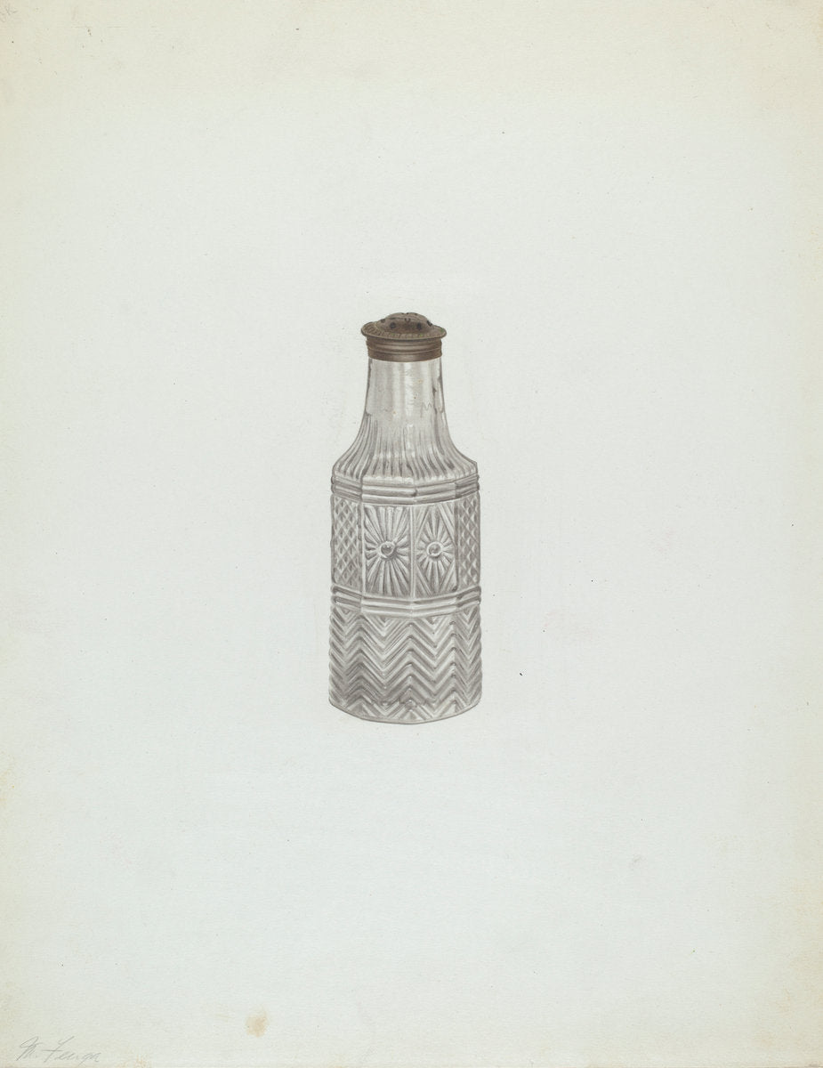 Salt Shaker by Michael Fenga (American, active c. 1935), 16X12"(A3)Poster Print