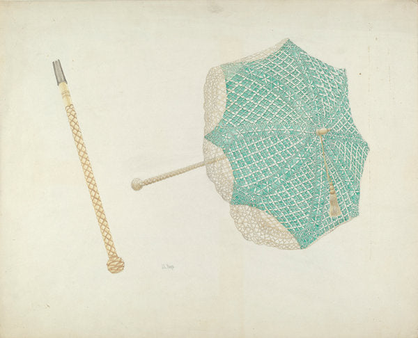 Parasol by Joseph L. Boyd (American, active c. 1935), 16X12"(A3)Poster Print