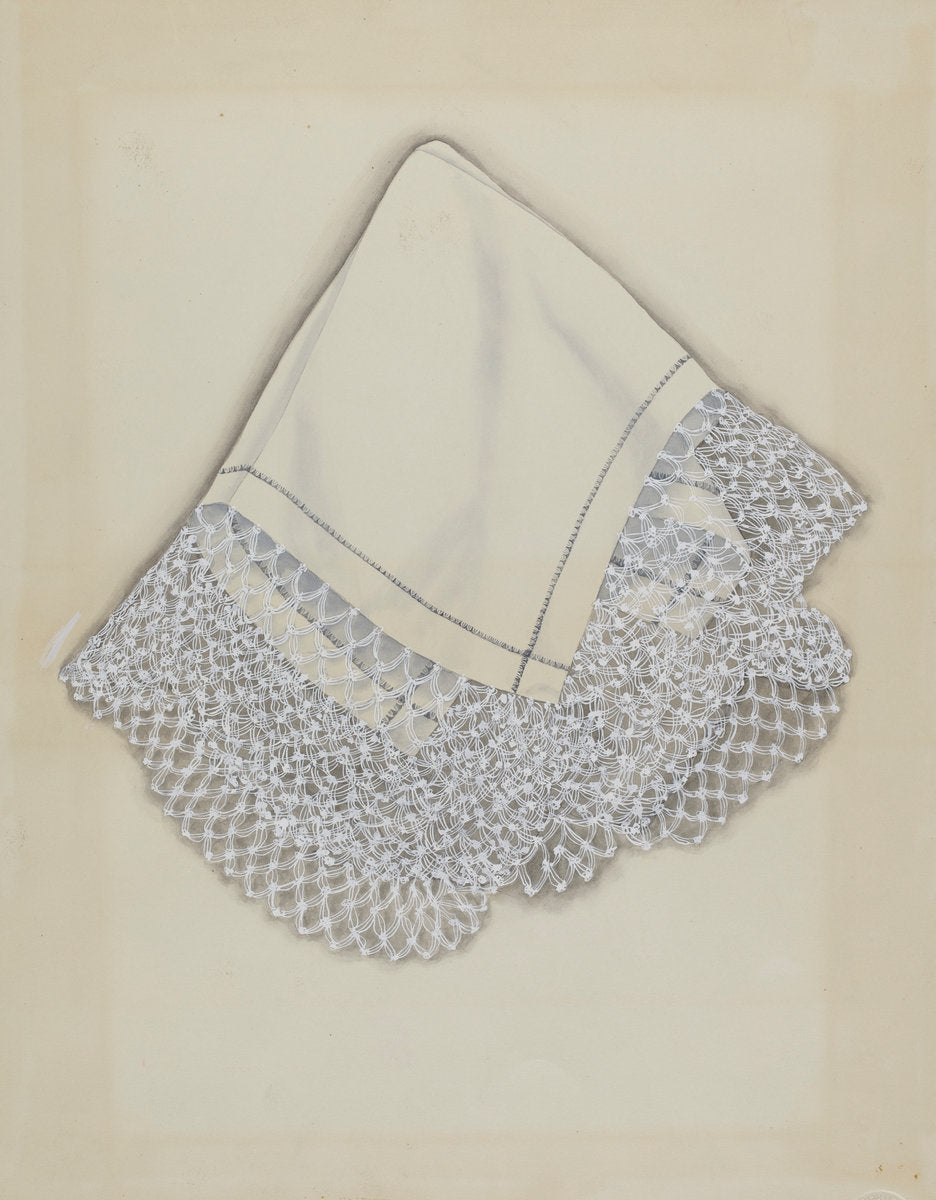 Handkerchief by Gordena Jackson (American, 1900 - 1993), 16X12"(A3)Poster Print