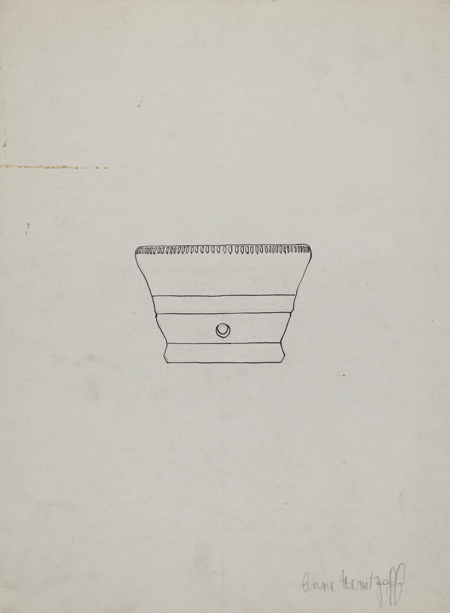 Soap Dish by Anne Mentzoff (American, active c. 1935), 16X12"(A3)Poster Print