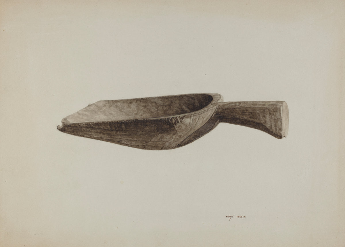 Grain Scoop by Mary Hansen (American, active c. 1935), 16X12"(A3)Poster Print