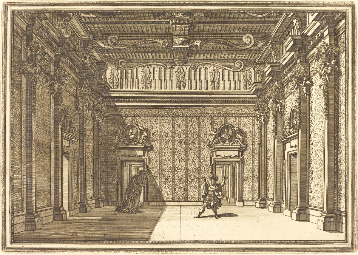 Il Greco in Troia: Plate 6 by Arnold von Westerhout (Flemish, 1651 - 1725), 16X12"(A3)Poster Print