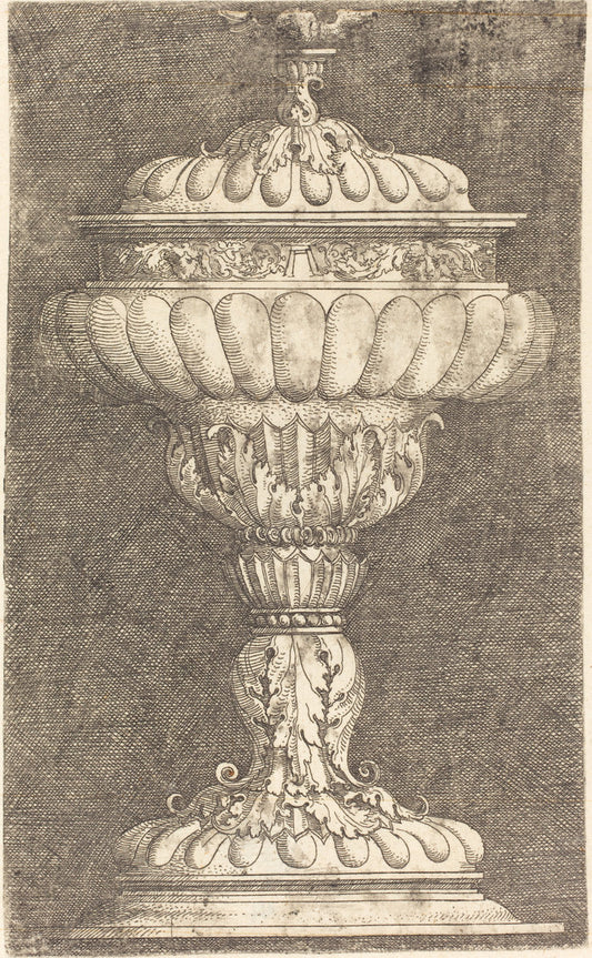 Covered Goblet with Winged Ball by Albrecht Altdorfer (German, 1480 or before - 1538), 16X12"(A3)Poster Print