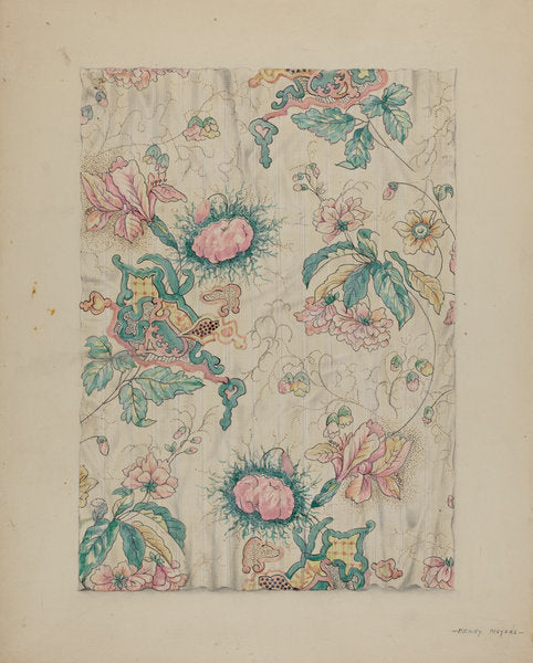 Chintz by Henry Meyers (American, active c. 1935), 16X12"(A3)Poster Print