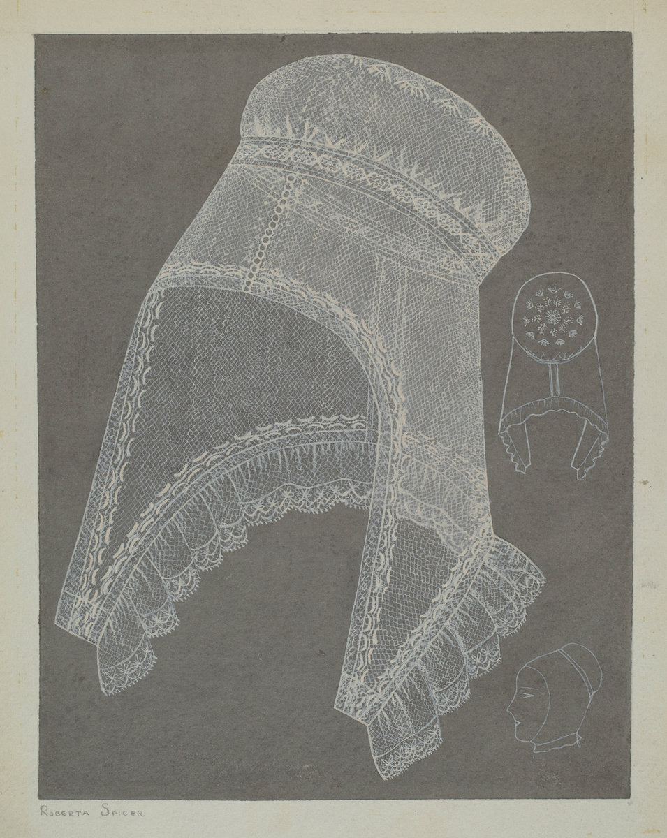 Cap by Roberta Spicer (American, active c. 1935), 16X12"(A3)Poster Print