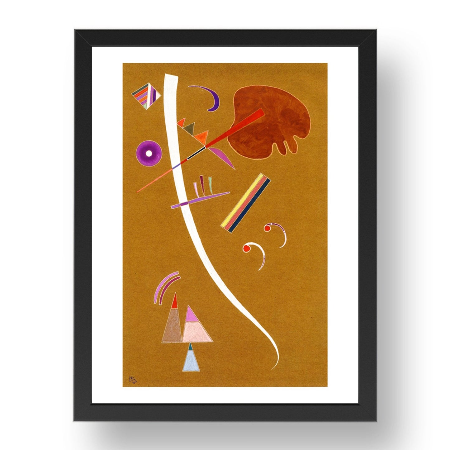 Untitled 1940... by Wassily Kandinsky, 17x13" Frame