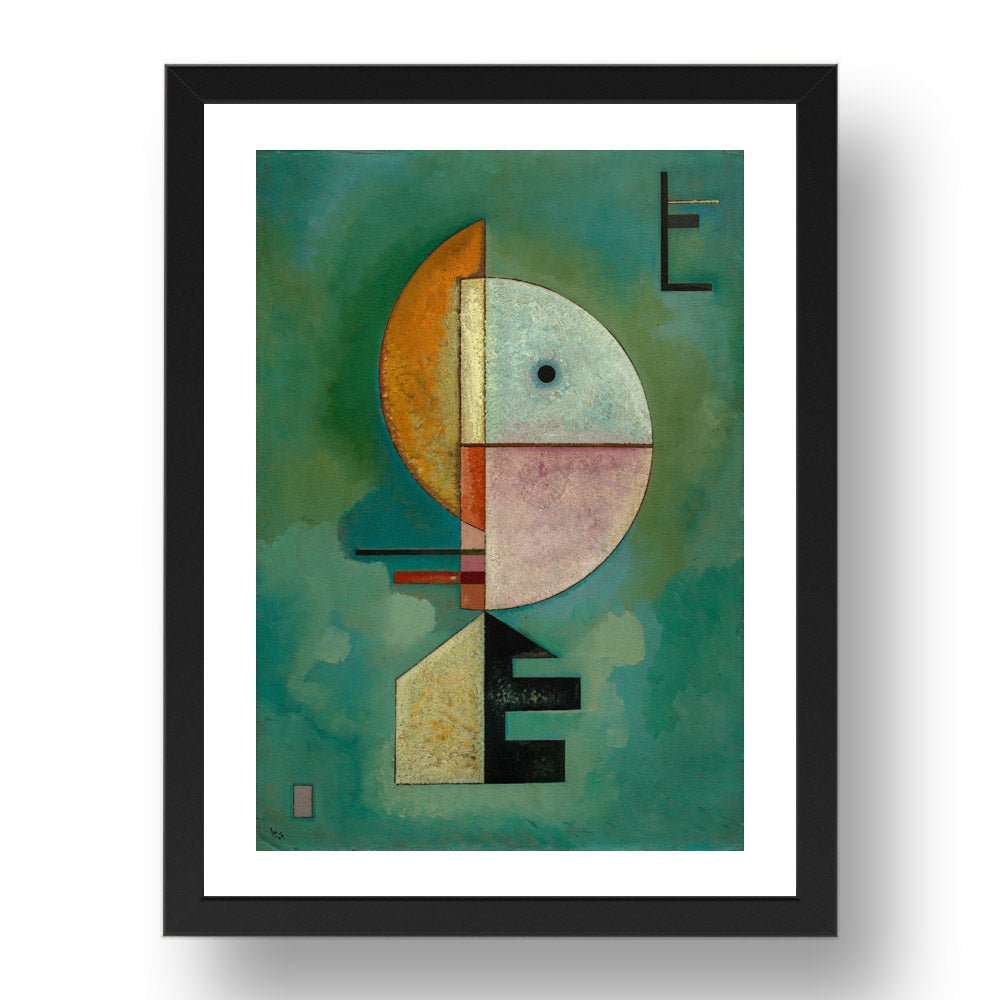 UPWARD by Wassily Kandinsky, 17x13" Frame