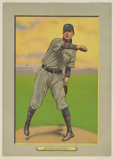 :Vic Willis Pitcher Pittsburg Pirates Now with St. Louis Ca-16x12"(A3) Poster