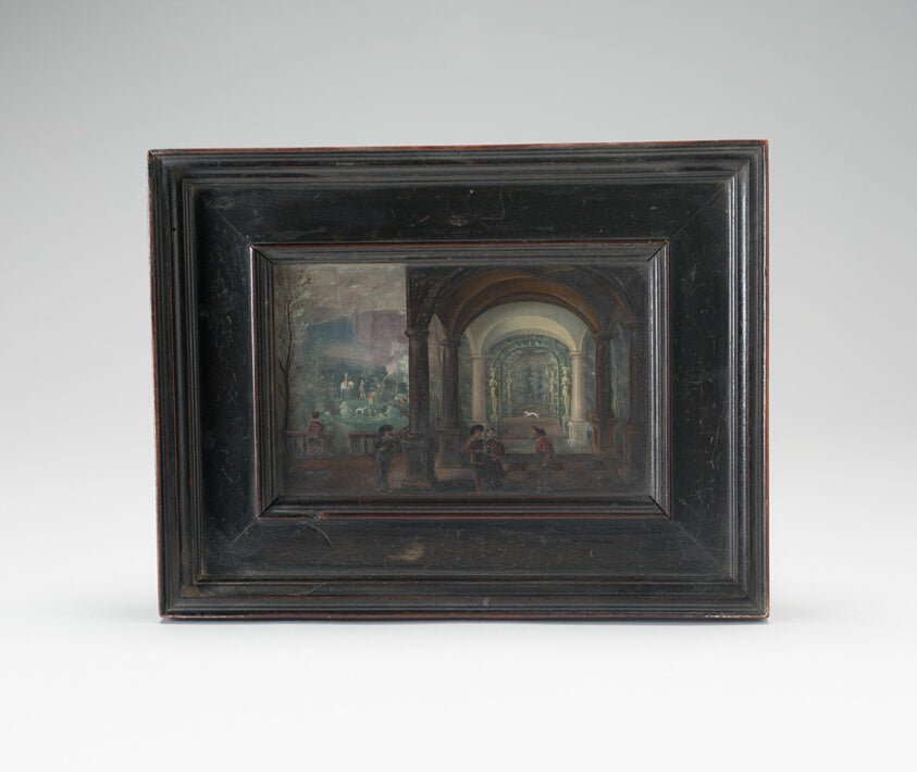 View of a Landscape by Probably Daniel Bretschneider (German, active 1623-1658), 23x16"( A2 size ) Poster Print