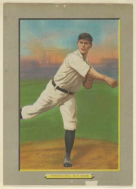 :Walter "Rube" Manning Pitcher New York Highlanders from Tu-16x12"(A3) Poster