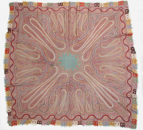 :Shawl 19th century-16x12"(A3) Poster