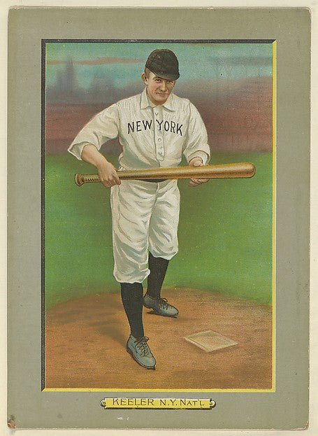:Willie Keeler Outfielder New York Giants from Turkey Red C-16x12"(A3) Poster