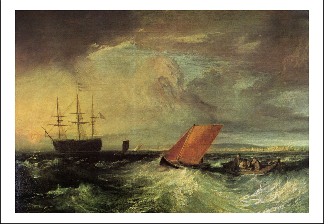 wmt0076 by John Mallord William Turner RA, 12x8"(A4) Poster
