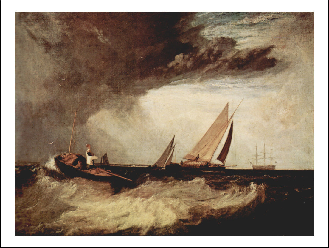 wmt0085 by John Mallord William Turner RA, 12x8"(A4) Poster